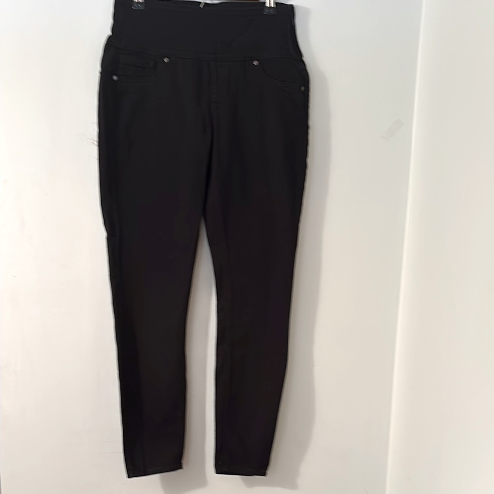 Spanx Solace High Waisted Stretch Black Jeans Size M